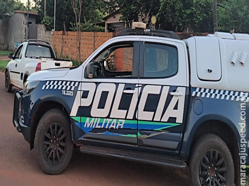 Polícia Militar conduz homem à delegacia após agredir funcionário de comércio em Rio Brilhante