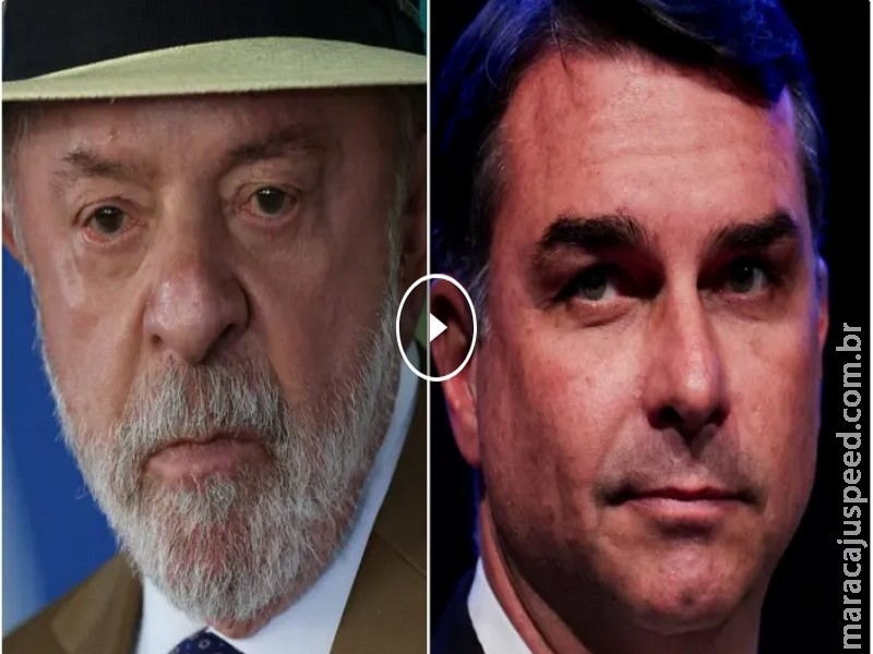 Primeira pesquisa do 2º turno aponta Flávio Bolsonaro com 53% e Lula com 47%