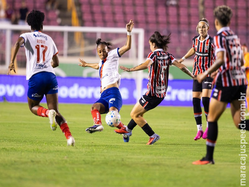 São Paulo perde do Bahia e larga em desvantagem nas quartas da Copa do Brasil feminina