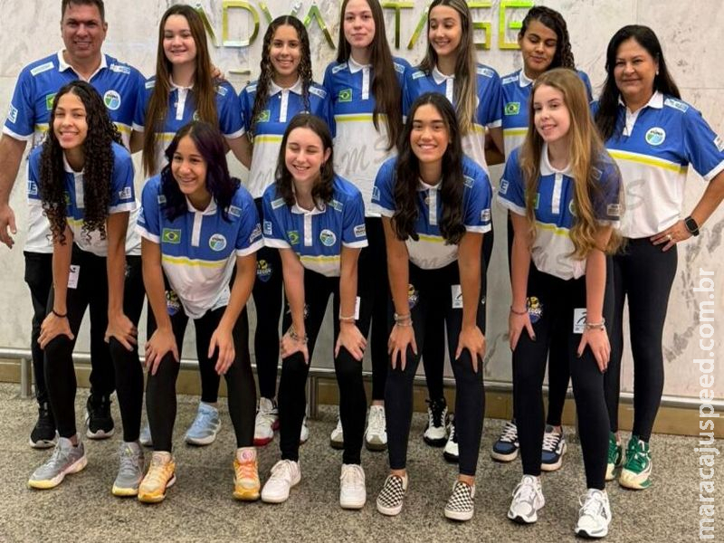 Seleção de Voleibol MS Sub-18 disputa brasileiro no Rio de Janeiro